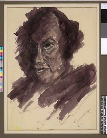 rabindranath tagore painting ,rabindranath tagore artworks ,portrait of ...