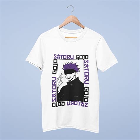 Gojo Satoru purple highlight T-shirt – The STATIC Store