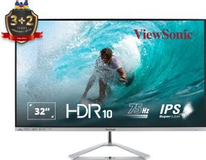 ViewSonic 32 Inch Full HD LED Backlit IPS Panel with HDR10, sRGB 104% ...
