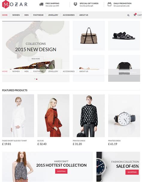 14 Ecommerce Responsive Templates & Themes for Clothing & Fashion Websites - 2018 | Ecommerce Design