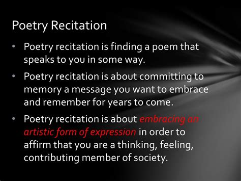 Image result for Poems Recited