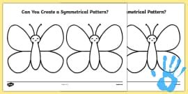 Symmetrical Pictures Pack - teaching Resource - Twinkl
