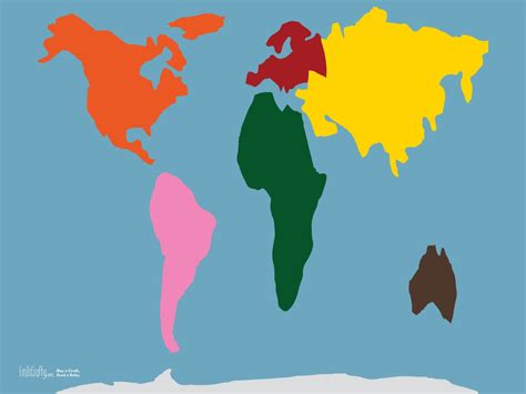 Peters Projection World Map Printable 的图像结果