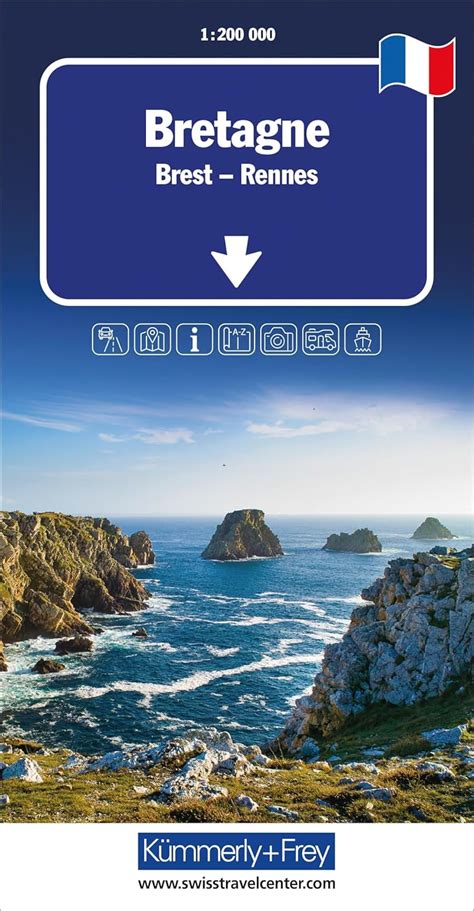 Buy Bretagne / Brest / Rennes (Regional maps - France) Book Online at ...