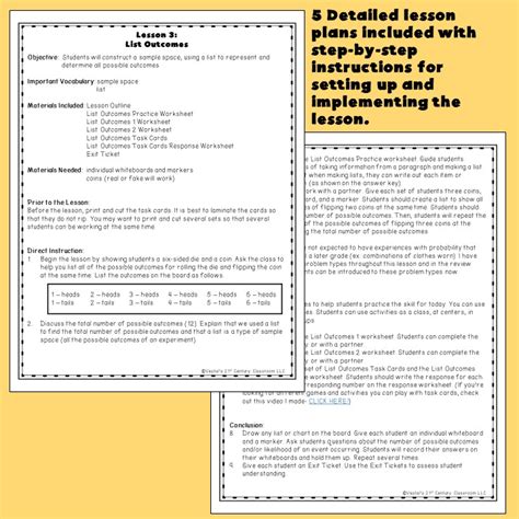 Grade 4 Probability Lesson 的图像结果