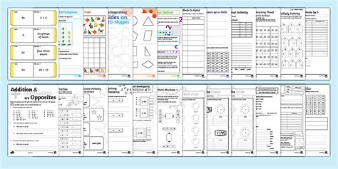 Grade 4 Maths - Term 1 - Worksheets Pack (CAPS Aligned)