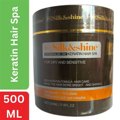 BTC Silk and Shine Keratin Hair Spa Professional – BTC Silk And Shine
