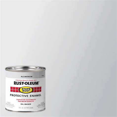 Aluminum, Rust-Oleum Stops Rust Protective Enamel, 8 fl oz - Walmart.com