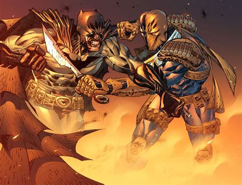 Deathstroke Vs Batman