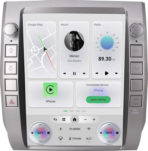 Amazon.com: Citreal Android Car Radio Stereo for Toyota Tundra 2014-2020 with Wireless Carplay ...