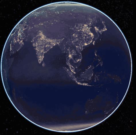 Night Light Earth（夜幕下的地球）| 夜光遥感解密区域经济发展差异