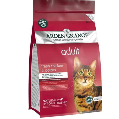 Arden Grange Adult Cat Food – Chicken & Potato 2 kg | Hypoallergenic ...