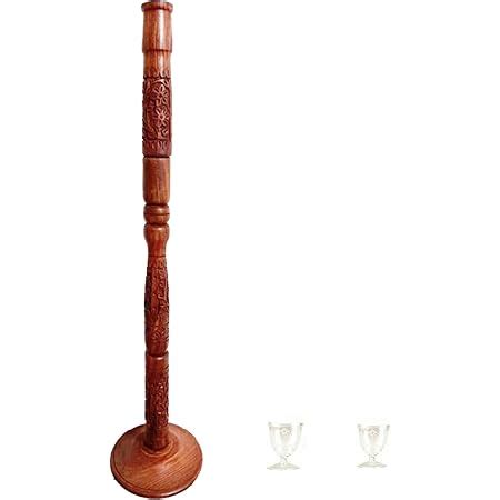 Buy Yoga Store Wala Wooden Tratak Stand with 2 Eye Wash Cup - (Combo ...
