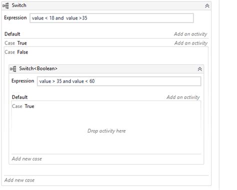 Image result for Switch Activity String in UiPath