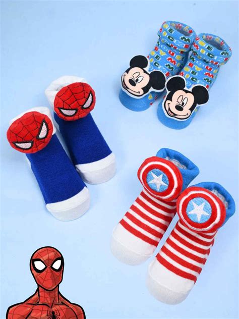 Buy Yellow Bee Boy's Disney & Marvel Socks Combo – Yellow Bee India