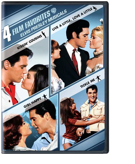 4 Film Favorites: Elvis Presley Musicals (Girl Happy / Kissin' Cousins ...