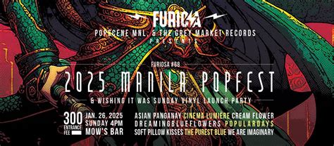 Manila Popfest 2025 & "Wishing It Was Sunday" Vinyl Launch Party, Mow's ...