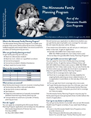Fillable Online DHS-4740-ENG (Minnesota Family Planning Program (MFPP ...