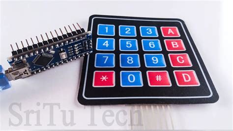 Image result for Keypad Module Arduino Setup