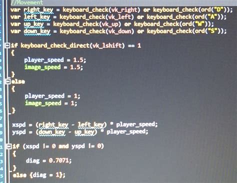 Image result for Game Maker Character Movement Code