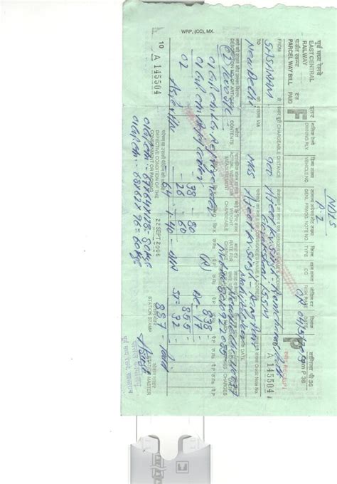 [Resolved] Indian Railway Parcel Complaint — non delivery of parcel booked