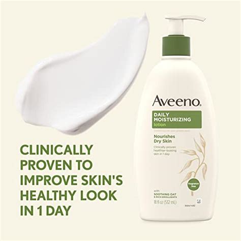 Aveeno Daily Moisturizing Body Lotion with Soothing Oat and Rich ...