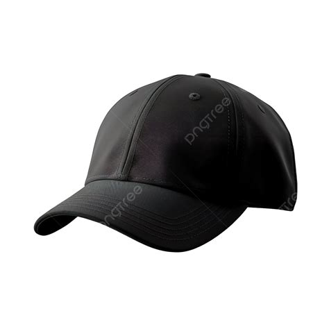 Black Baseball Cap Cutout Png File, Baseball, Cap, Head PNG Transparent ...