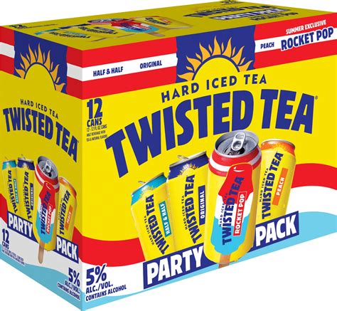 Twisted Tea Variety Pack | 12 pack of 12 oz Can