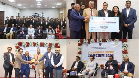 DNLU, 1st SLJ Justice S.L. Kochar Symposium 2025, Luthra And Luthra Law ...