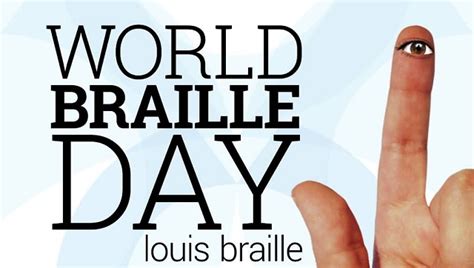 World Braille Day: 4 January