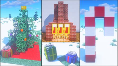 Image result for Christmas Builds Minecraft Tutorial