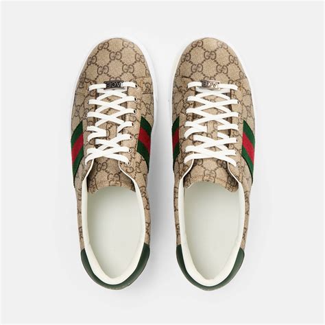 GUCCI | Men's Web Canvas Ace Trainers | Men | Low Trainers | Flannels