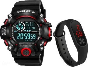 HALA VKRDG810 Multi-Function Stylish Sports PU Strap Amazing Look Cool ...