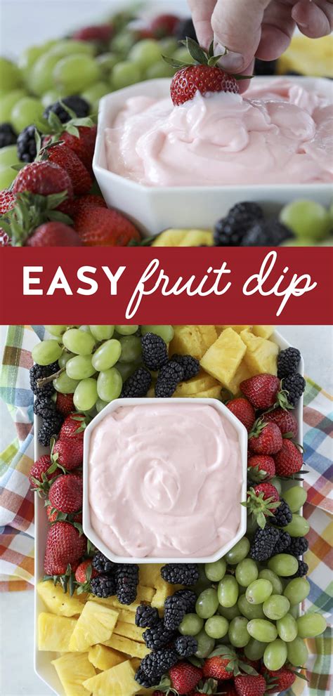 Easy Fruit Dip Fruit Dip Sugar Spun Run
