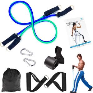 BOLDFIT Resistance Band Set with Handles For Men & Women with Door ...