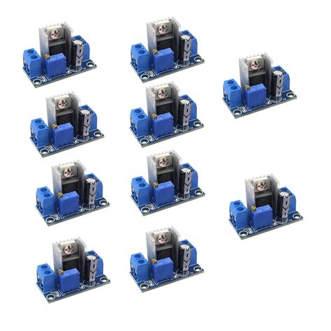 Buy HiLetgo 10pcs LM317 DC-DC Converter Buck Step Down Circuit Board ...