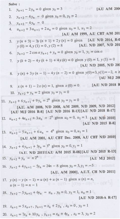 Image result for Difference Equations Z Transform Formula