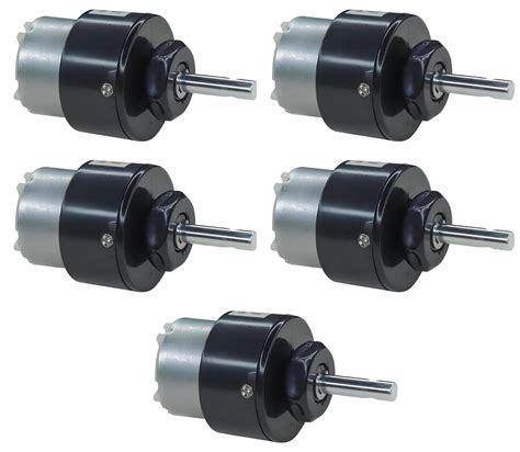 Shockley 12V Dc Gear Motor Low Noise Motor With Metal Gears Centre ...