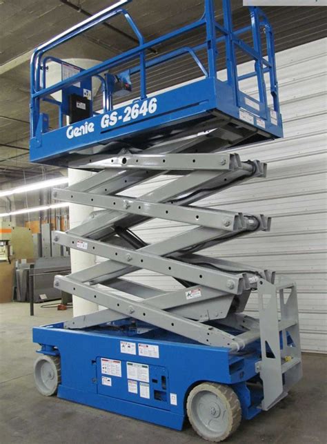 Used Genie GS-2646 scissor lifts Year: 2000 Price: $5,924 for sale ...