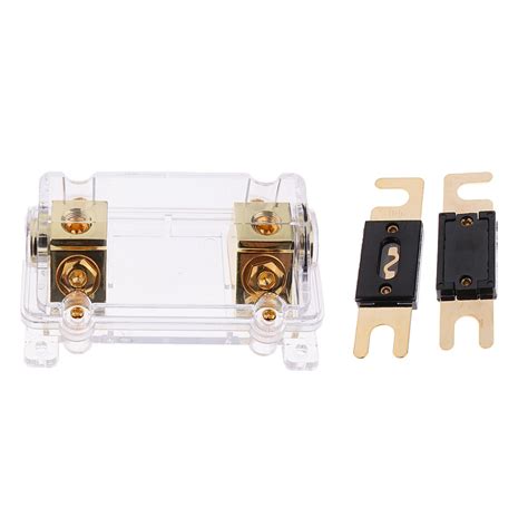 Rare ANL Fuse Holder 0 or 2 Gauge with Fuses 100A 200A SKFH125G ...