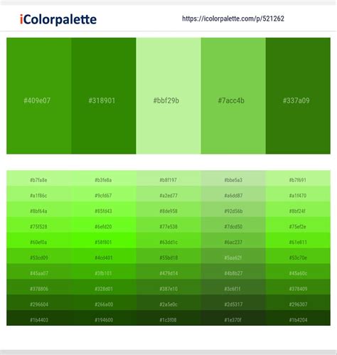 Image result for RGB Numbers Code Green