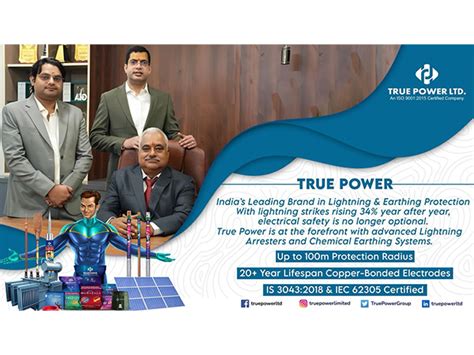 True Power Leads India's Charge Against Lightning Hazards with Advanced ...