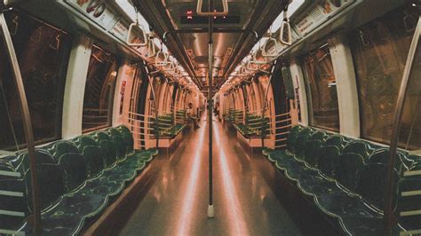 Wallpaper wagon, metro, interior, passage, seats hd, picture, image