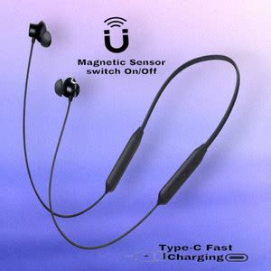 TWS Wireless Neckband, 48Hrs Playtime, Double EQ Mode, Fast Charging_GY ...