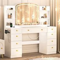 White Makeup Vanities at Lowes.com