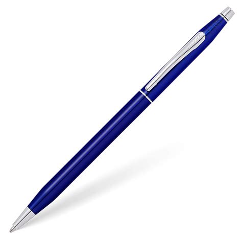 Cross Classic Century Translucent Blue Lacquer Ballpoint Pen with ...