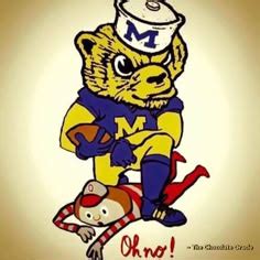 michigan wolverines mascot | Michigan Wolverines Logo | Awesome ...