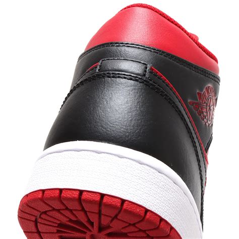 JORDAN BRAND AIR JORDAN 1 MID GYM RED/BLACK-WHITE 22SU-I（ジョーダン ブランド エア ...