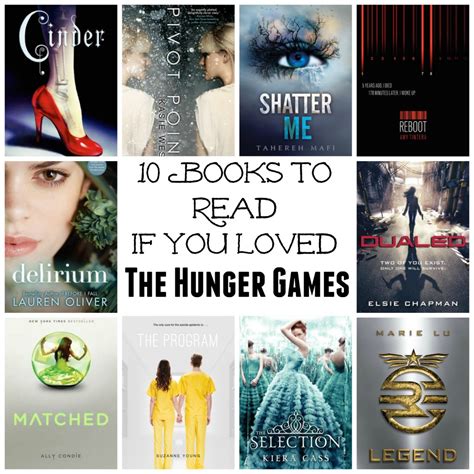 10 Books to Read if You Loved The Hunger Games - Andrea's Notebook