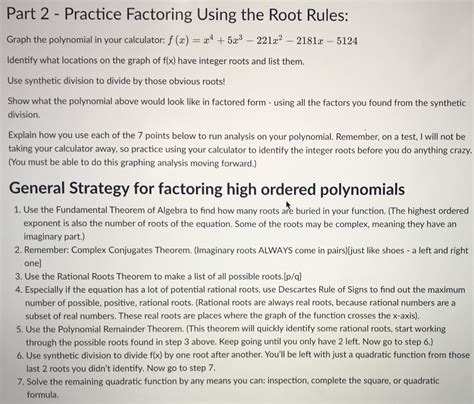 Image result for Factoring Using Given Root